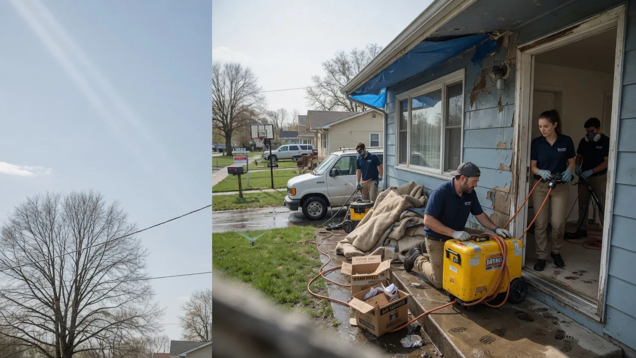Basement Flood Cleanup in Mount Morris, IL near me